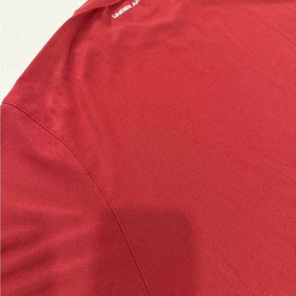 Under Armour Red/Burgundy Tactical HeatGear Tee Men's T-Shirt Large - Picture 10 of 13